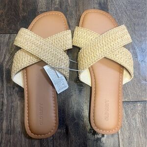 Old Navy Woven Cross-Strap Sandals